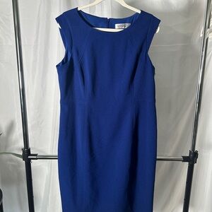 Elegant Blue Women's Dress